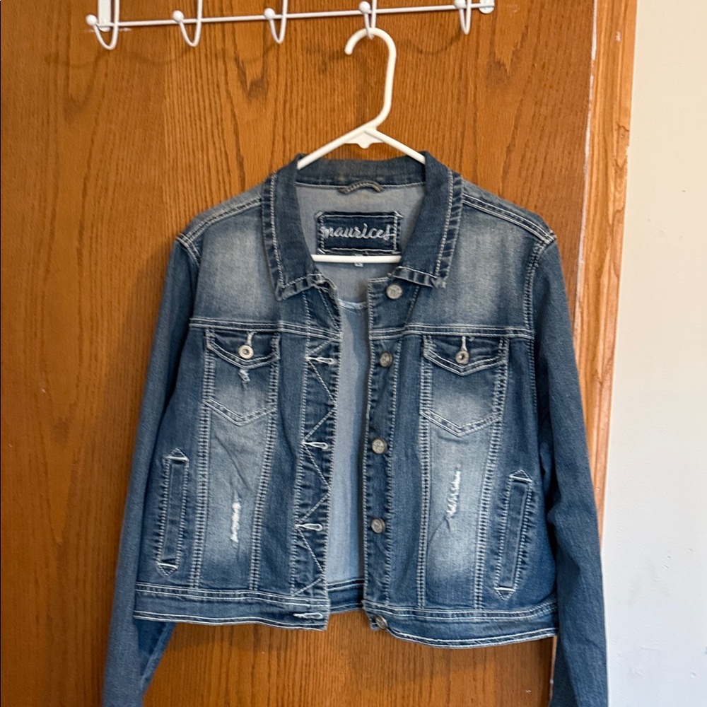 Maurices Blue Denim Jacket